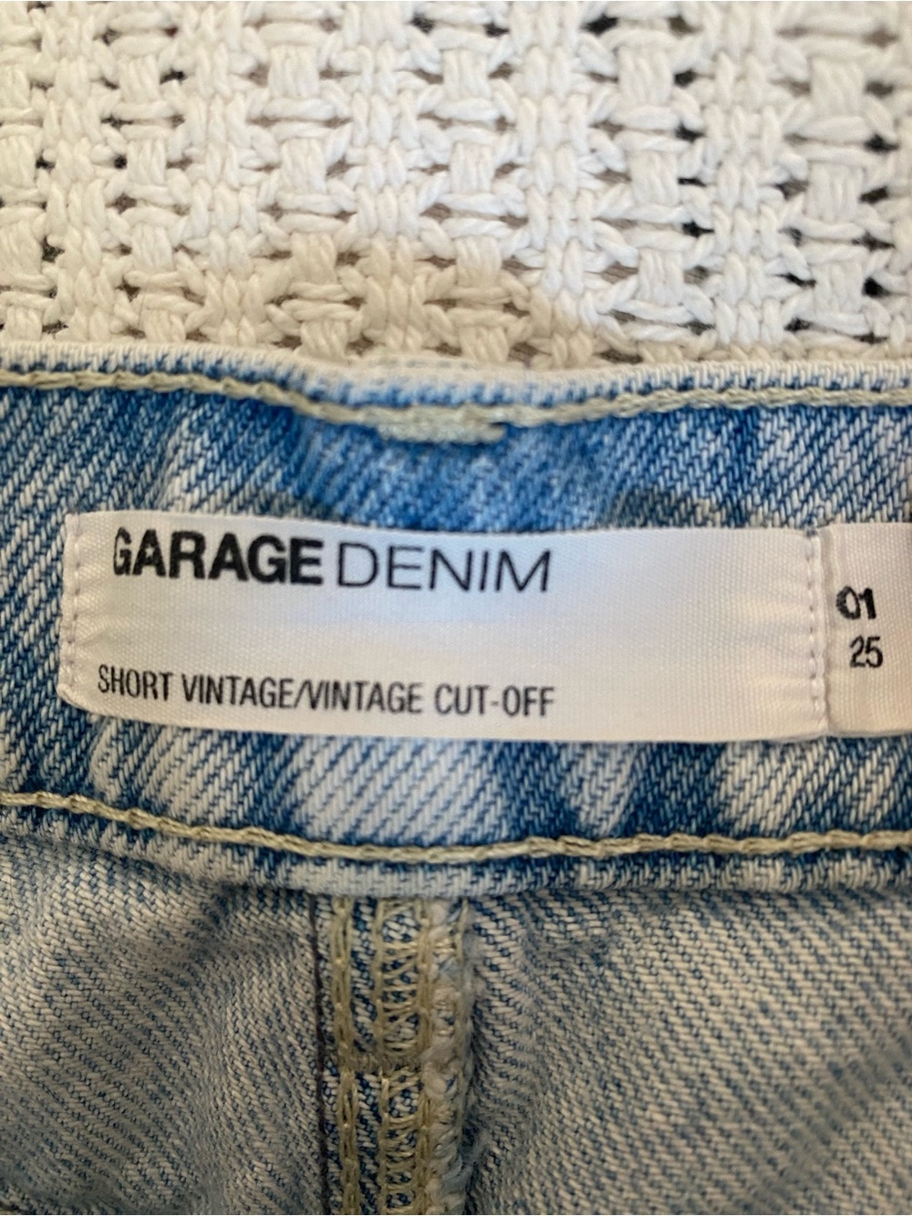 Garage High Rise Shorts - Picture 2 of 3
